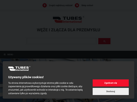 'tubes-international.pl' screenshot