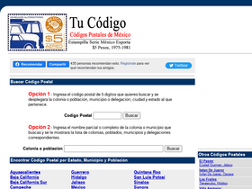 'tucodigo.mx' screenshot