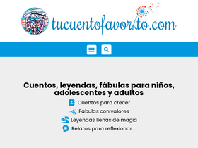 'tucuentofavorito.com' screenshot