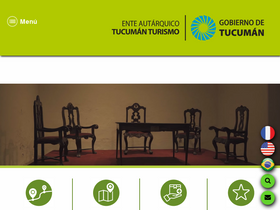 'tucumanturismo.gob.ar' screenshot