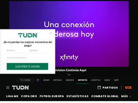 'tudn.com' screenshot