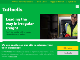 'tuffnells.co.uk' screenshot