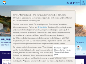 'tui.com' screenshot