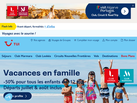 'tui.fr' screenshot