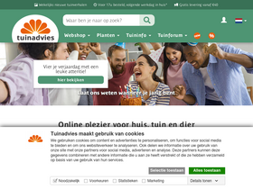'tuinadvies.nl' screenshot