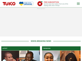 'tuko.co.ke' screenshot