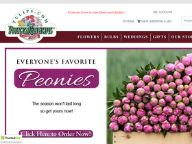 'tulips.com' screenshot