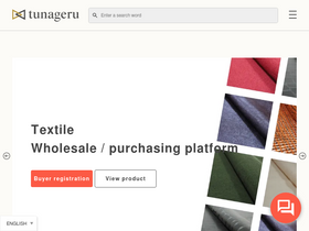 'tunageru.com' screenshot