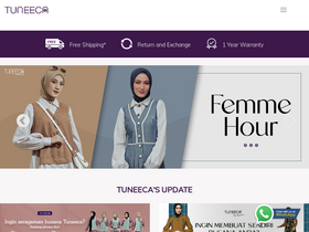 'tuneeca.com' screenshot