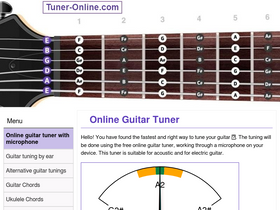 'tuner-online.com' screenshot