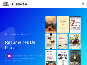 'tunovela.es' screenshot