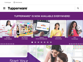 'tupperwareindia.com' screenshot