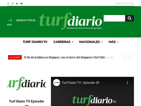'turfdiario.com' screenshot