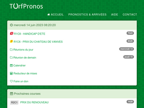 'turfpronos.fr' screenshot