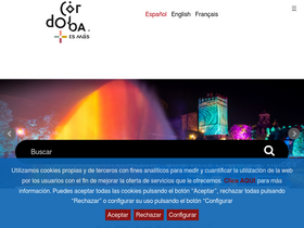 'turismodecordoba.org' screenshot