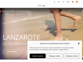 'turismolanzarote.com' screenshot