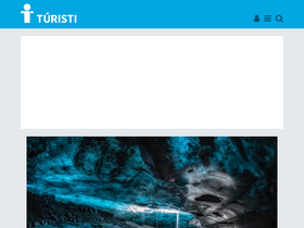 'turisti.is' screenshot