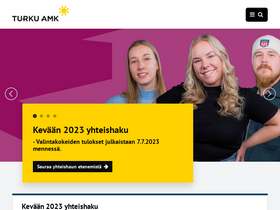 'turkuamk.fi' screenshot