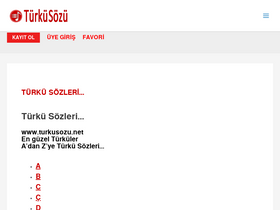 'turkusozu.net' screenshot