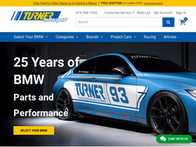 'turnermotorsport.com' screenshot