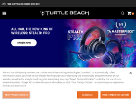 'turtlebeach.com' screenshot