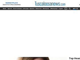 'tuscaloosanews.com' screenshot