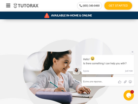 'tutorax.com' screenshot