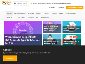 'tutorialslink.com' screenshot