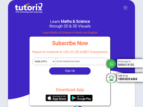 'tutorix.com' screenshot