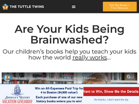 'tuttletwins.com' screenshot
