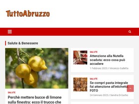'tuttoabruzzo.it' screenshot