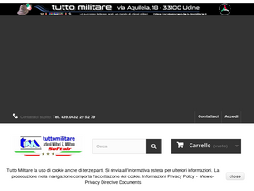 'tuttomilitare.it' screenshot