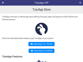 'tutuapp-vip.com' screenshot