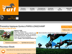 'tuyaux-turf.com' screenshot