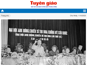 'tuyengiao.vn' screenshot