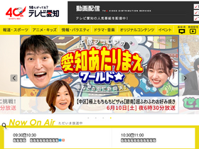 'tv-aichi.co.jp' screenshot