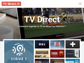 'tv-direct.fr' screenshot