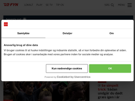 'tv2fyn.dk' screenshot