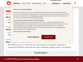 'tv4.se' screenshot