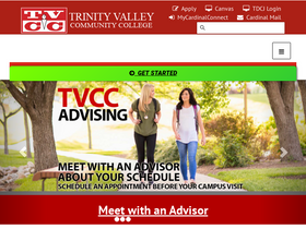 'tvcc.edu' screenshot