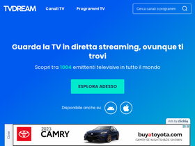 'tvdream.net' screenshot