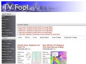 'tvfool.com' screenshot
