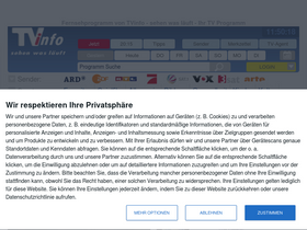 'tvinfo.de' screenshot