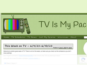 'tvismypacifier.com' screenshot