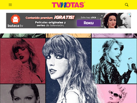 'tvnotas.com.mx' screenshot