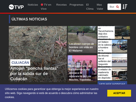 'tvpacifico.mx' screenshot