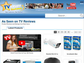 'tvstuffreviews.com' screenshot