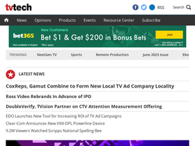 'tvtechnology.com' screenshot