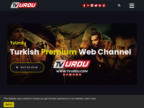 'tvurdu.com' screenshot