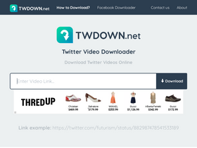 'twdown.net' screenshot